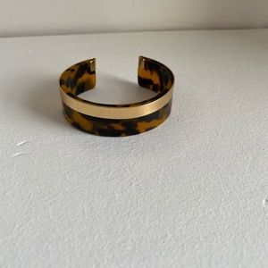 J Crew Tortoiseshell Cuff